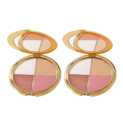 Sale Happening Now:70%OFF🔥eye & cheek palette - eyeshadow and highlighter makeup (with Detachable Brush)