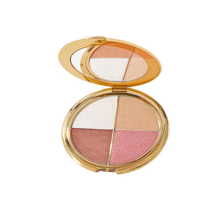 Sale Happening Now:70%OFF🔥eye & cheek palette - eyeshadow and highlighter makeup (with Detachable Brush)
