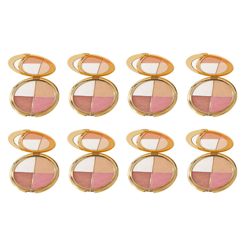 Sale Happening Now:70%OFF🔥eye & cheek palette - eyeshadow and highlighter makeup (with Detachable Brush)