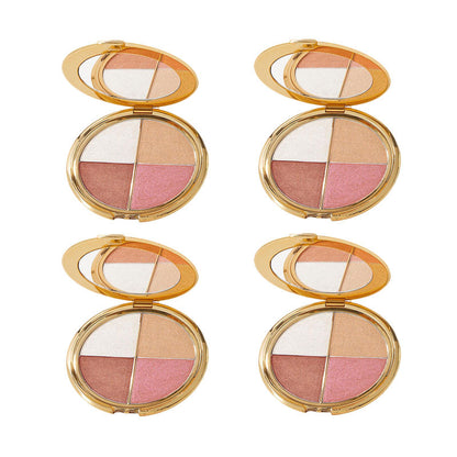 Sale Happening Now:70%OFF🔥eye & cheek palette - eyeshadow and highlighter makeup (with Detachable Brush)