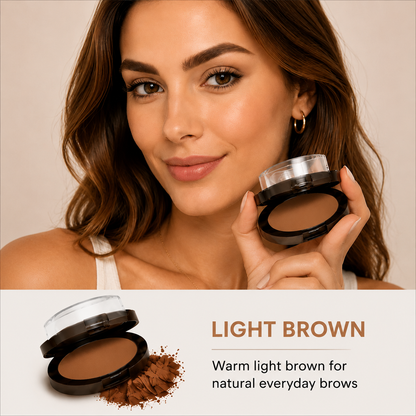 Perfectly Matched Brows in 5 Seconds—The beginner-friendly brow stamp that creates natural, fuller-looking eyebrows - no drawing skills needed
