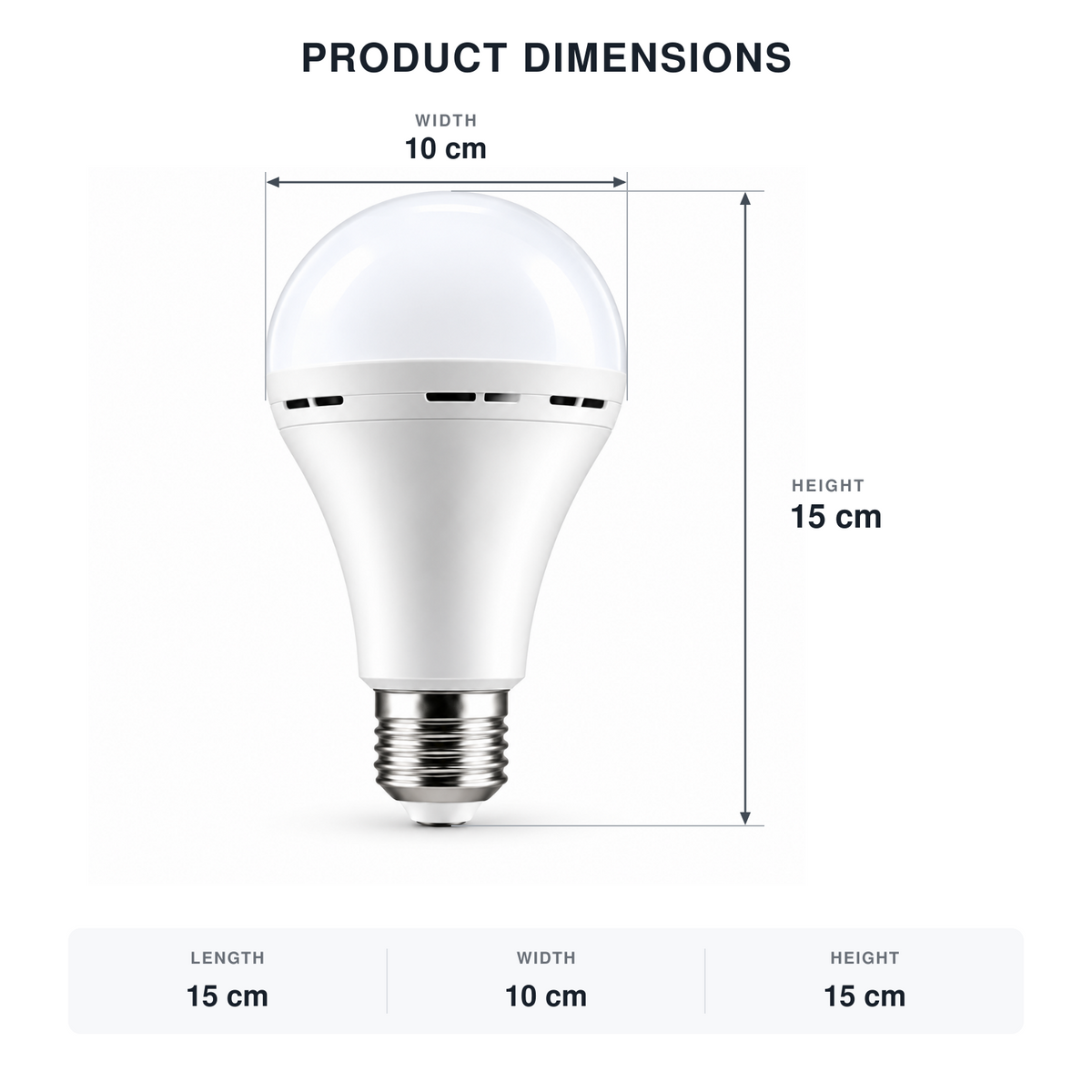 🆙Portable Rechargeable LED Bulb