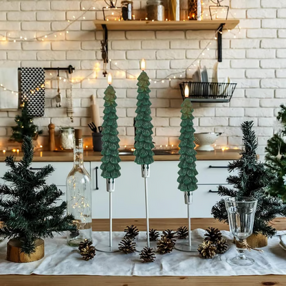 🔥 Early Christmas Sale  🌲Christmas Tree Flameless Taper Candle Lights with Remote Control