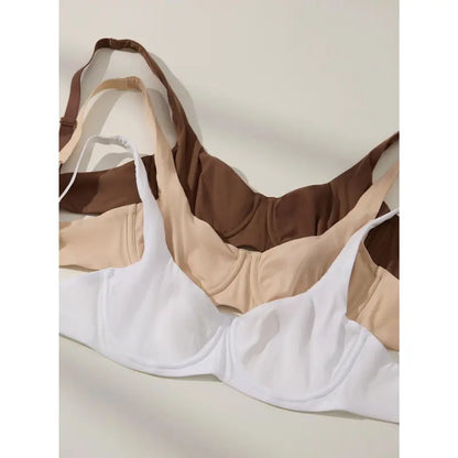 💗 Women's Unlined Balconette Bra — Naturally Lifted, Beautifully Shaped, Effortlessly Comfortable