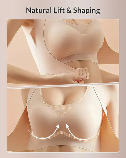 LAST DAY PROMOTION - 50% OFF Front Closure Cross-Back Wireless Posture Bra