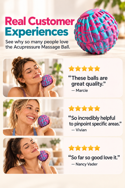✨ Acupressure Massage Ball – Targeted Muscle Relaxation & Everyday Comfort