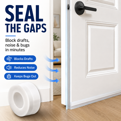 🏠 The Invisible Home Seal Strip — Seal Drafty Gaps, Block Bugs & Keep Your Home More Comfortable