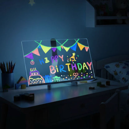 🌈🎨Magic Drawing Board for Kids – Draw, Glow & Erase🎁 Fun Create Gift for Boys &Girls