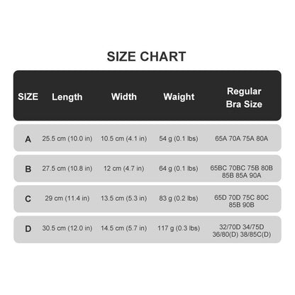 💕 Invisible Silicone Push-Up Bra for Backless Dresses & Wedding Gowns